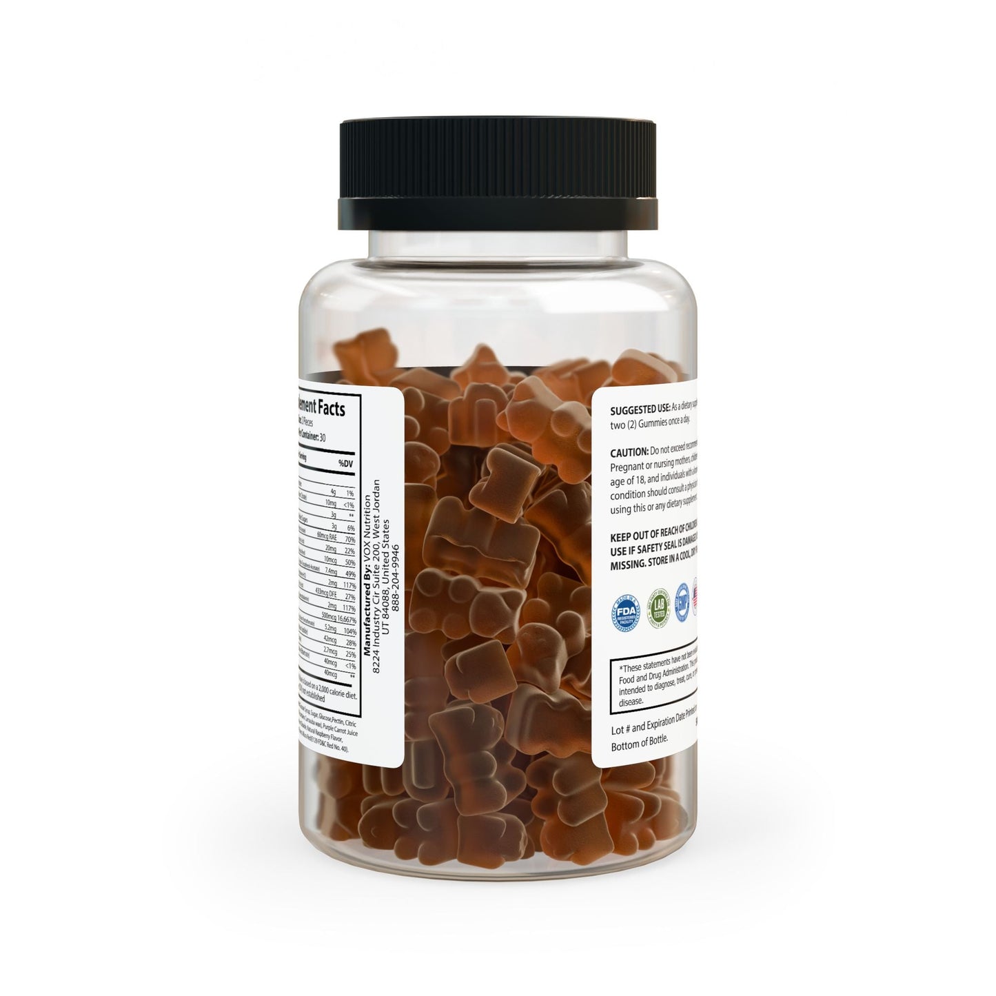 NEW! MLB HAIR VITAMIN GUMMIES (60 Gummies) Printify