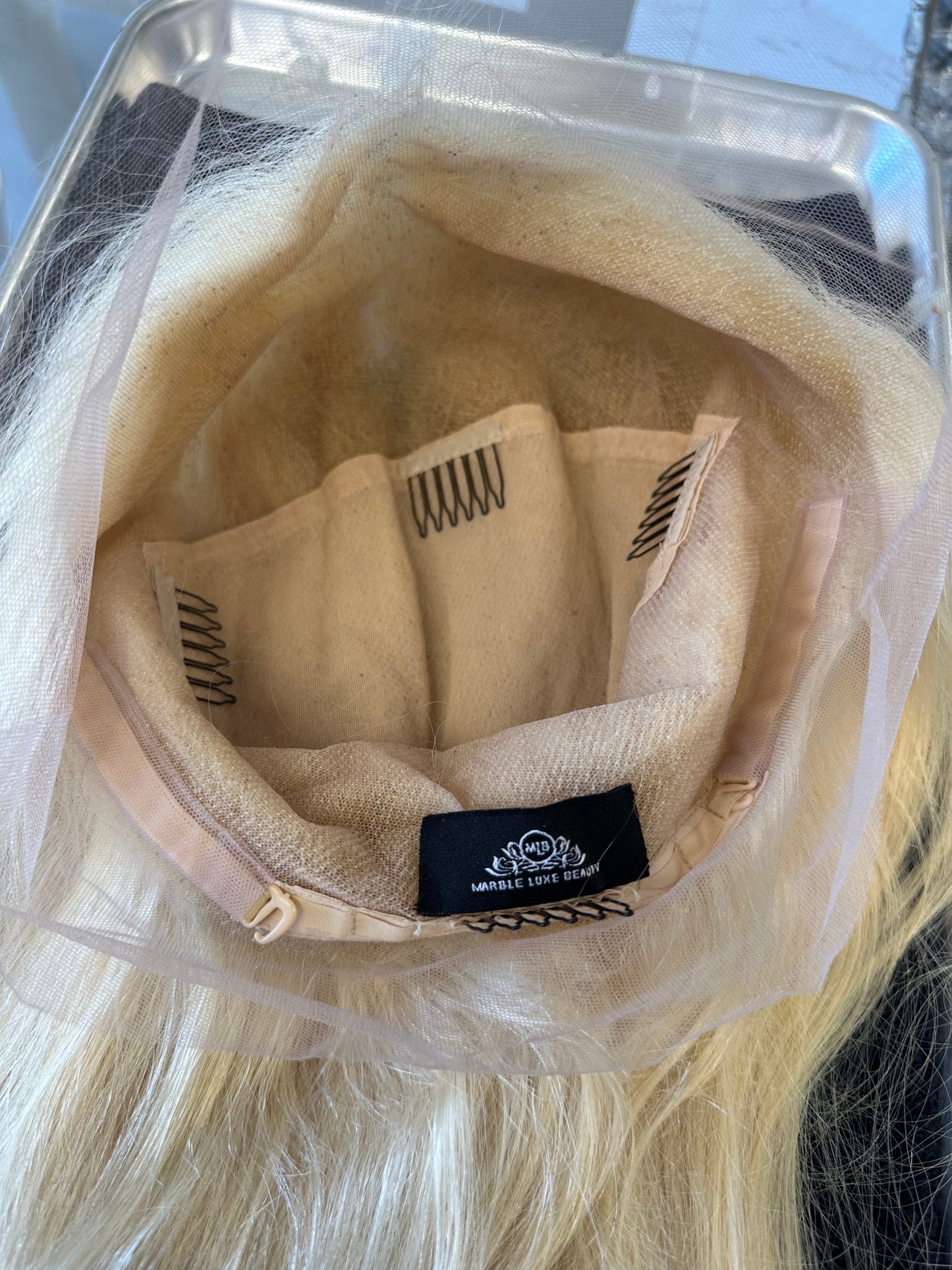 NEW! 613 BLONDE HD FULL LACE WIG -  (180% DENSITY) SHOP MARBLE LUXE BEAUTY