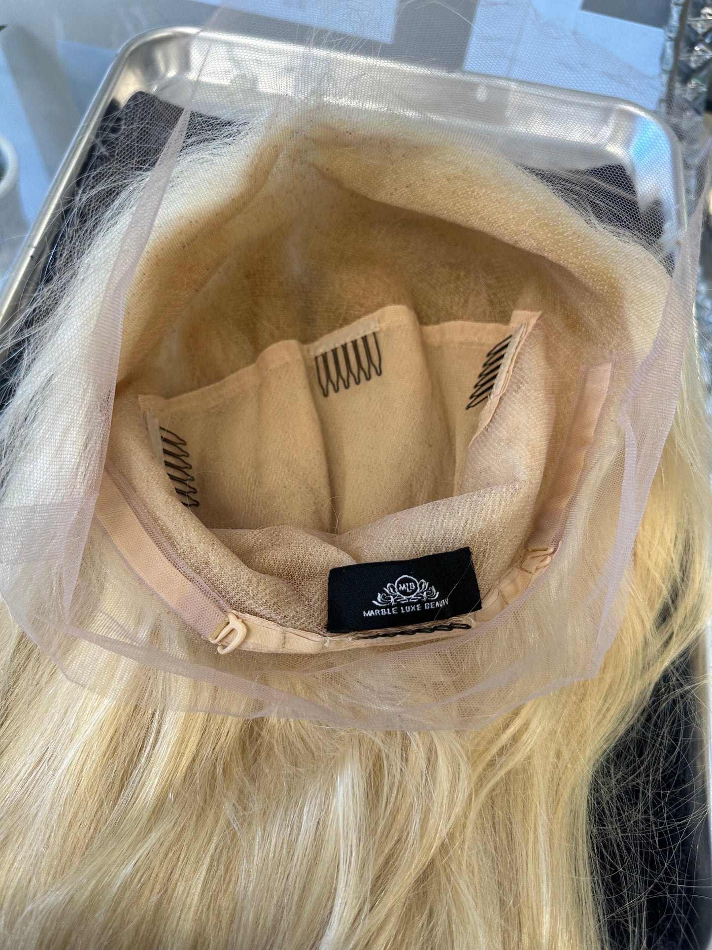 NEW! 613 BLONDE HD FULL LACE WIG -  (180% DENSITY) SHOP MARBLE LUXE BEAUTY