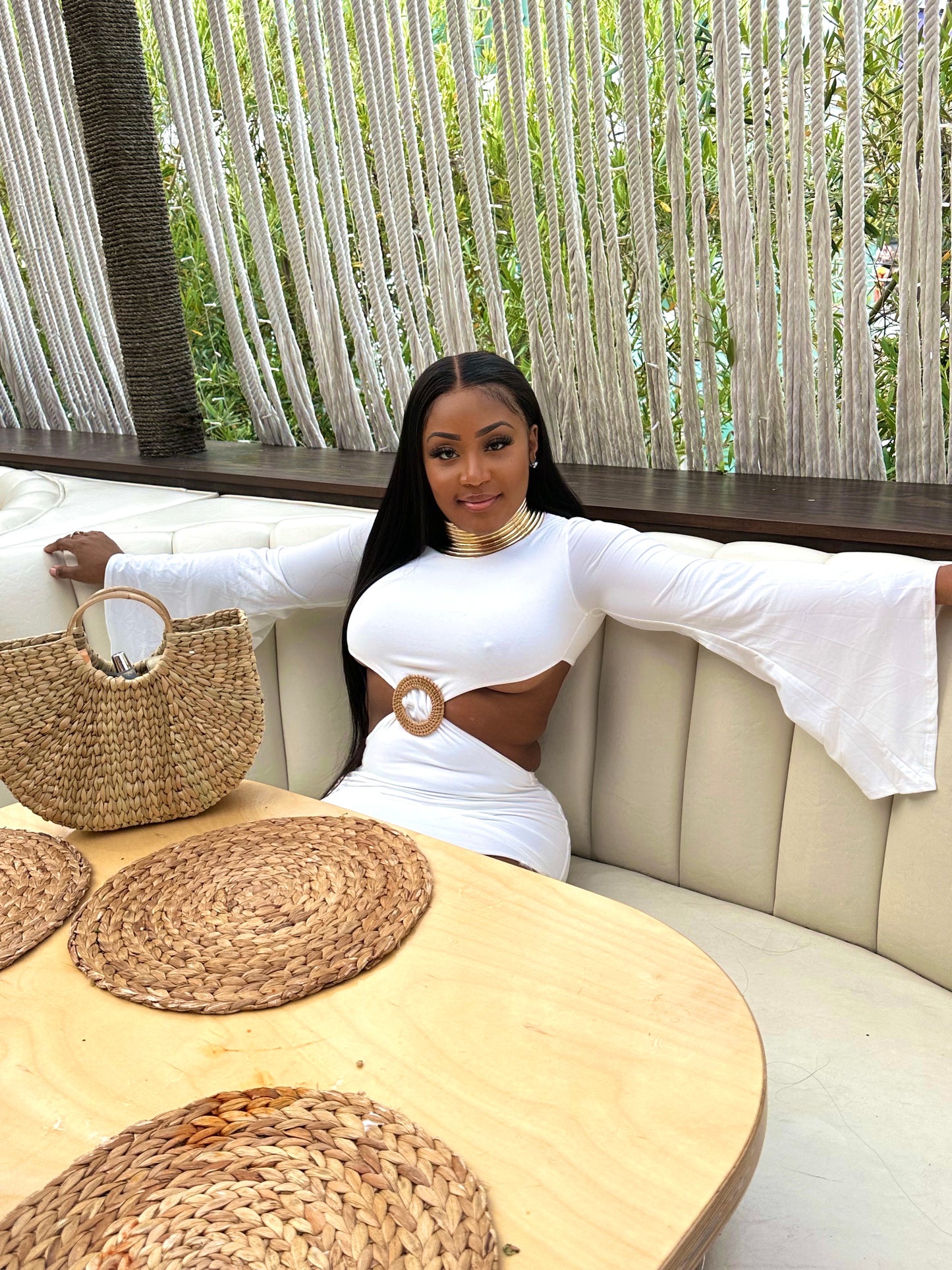 TULUM DRESS - WHITE