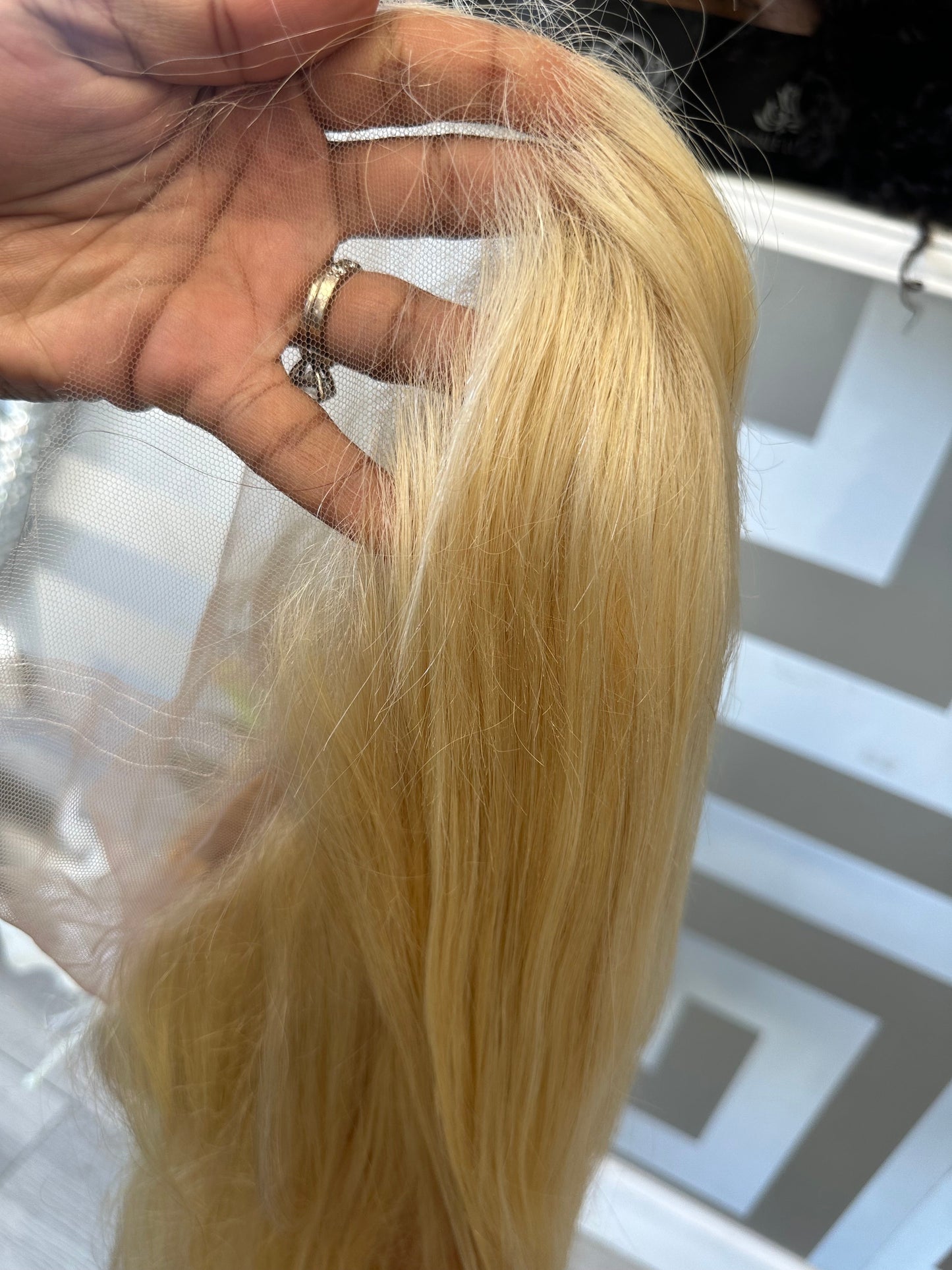 NEW! 613 BLONDE HD FULL LACE WIG -  (180% DENSITY) SHOP MARBLE LUXE BEAUTY
