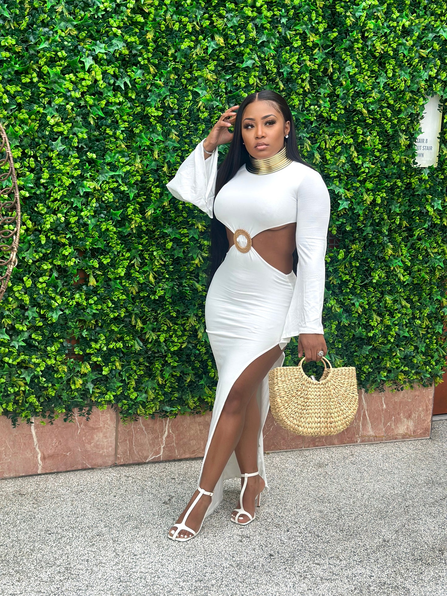 TULUM DRESS - WHITE