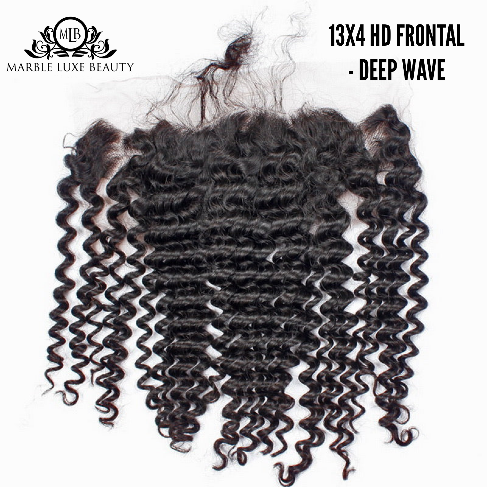 13X4 DEEP WAVE FRONTAL (HD LACE) SHOP MARBLE LUXE BEAUTY