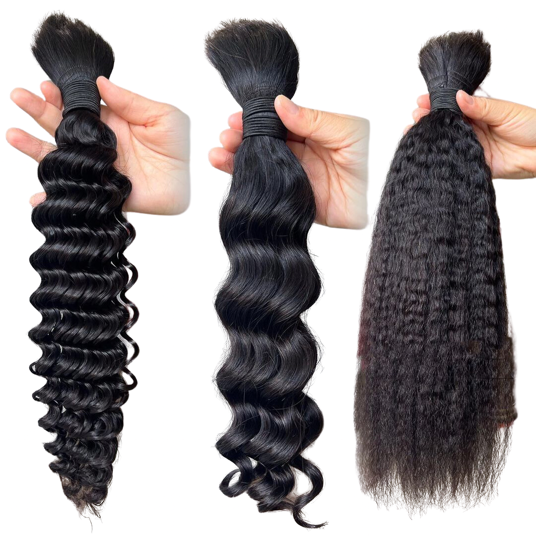 NEW! BOHO BULK VIRGIN HAIR - (PRICE BY BUNDLES)