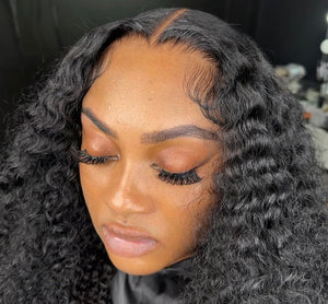 13X4 DEEP CURLY FRONTAL - (HD LACE)
