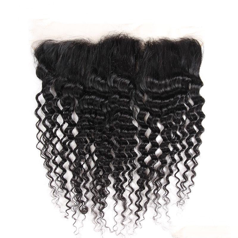13X4 DEEP CURLY FRONTAL - (HD LACE)