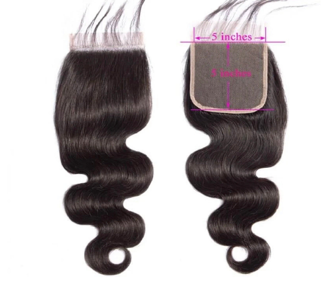 BODY WAVE CLOSURE - (HD LACE)