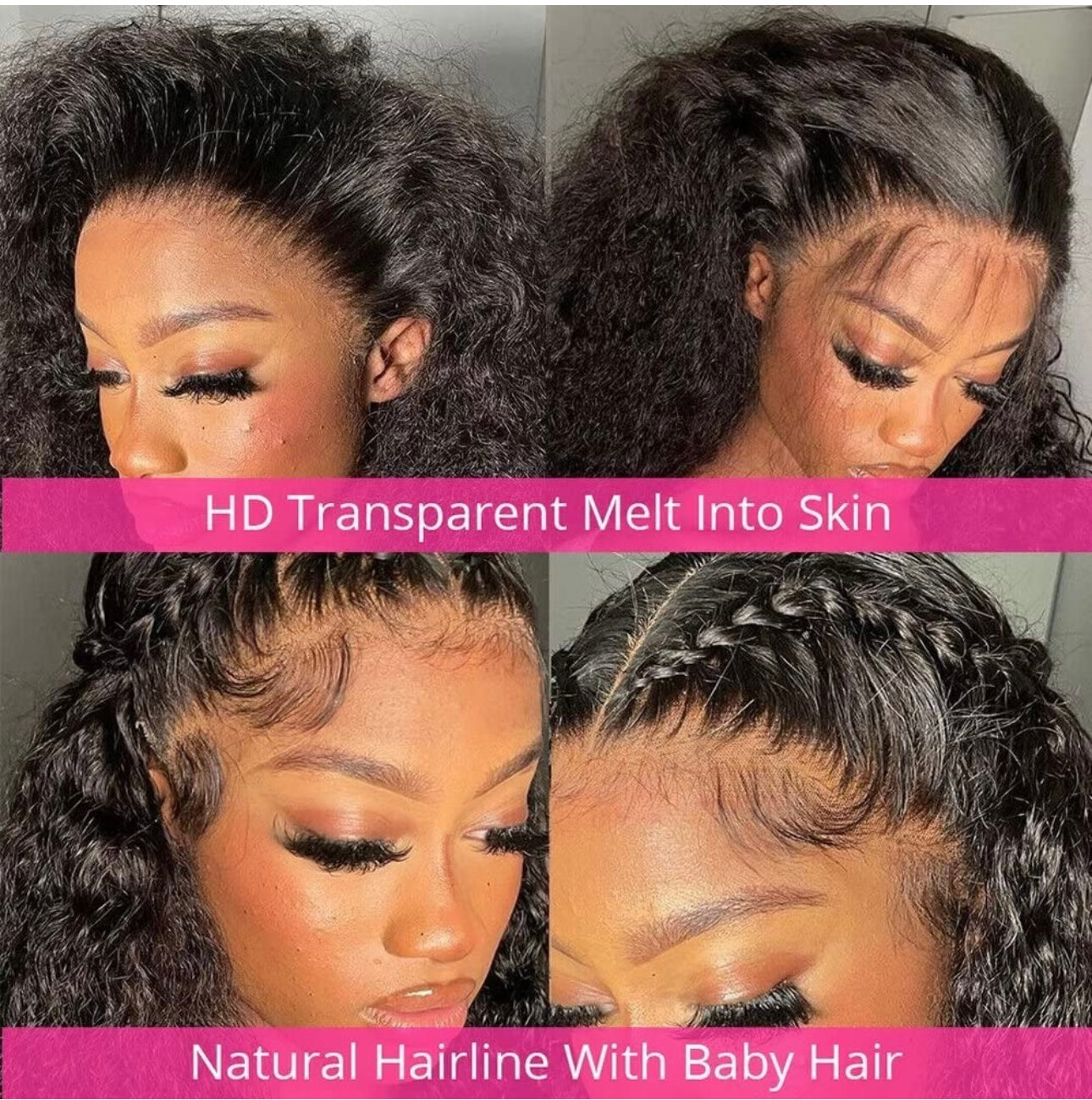 NEW! 13X6 HD LACE FRONTAL WIG - WATER WAVE (200% DENSITY)