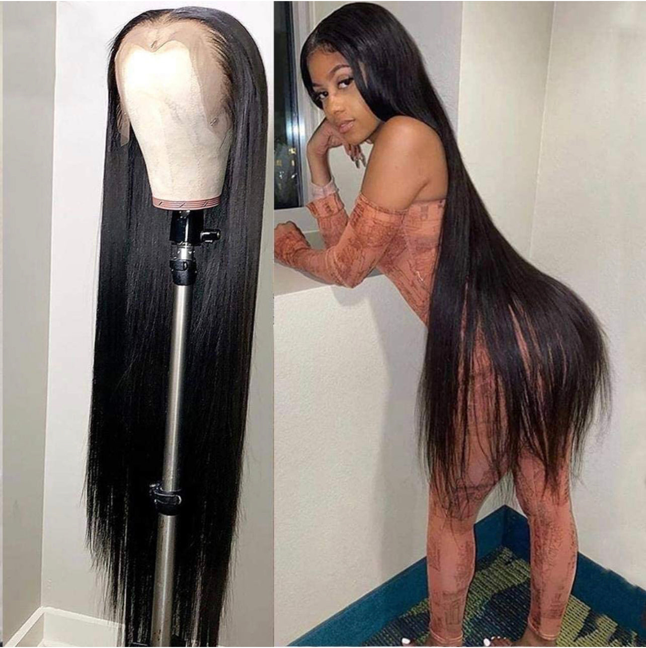 40” LACE FRONTAL WIG - STRAIGHT