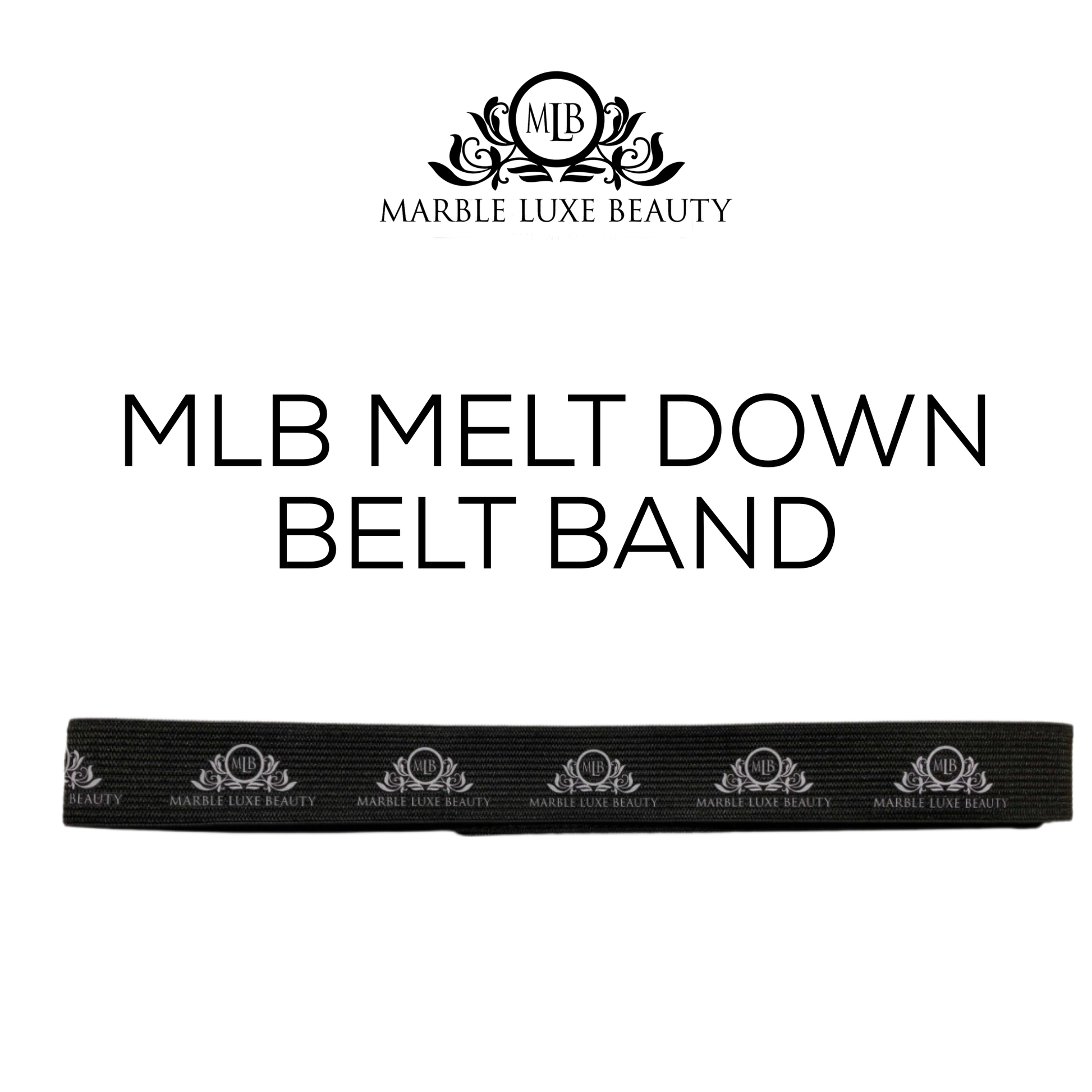 MLB HAIR MELT DOWN BELT BAND SHOP MARBLE LUXE BEAUTY