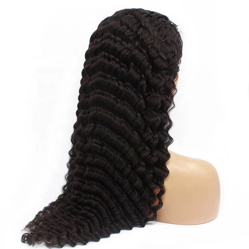 13X4 DEEP WAVE LACE FRONTAL WIG (HD LACE) - 200% DENSITY SHOP MARBLE LUXE BEAUTY