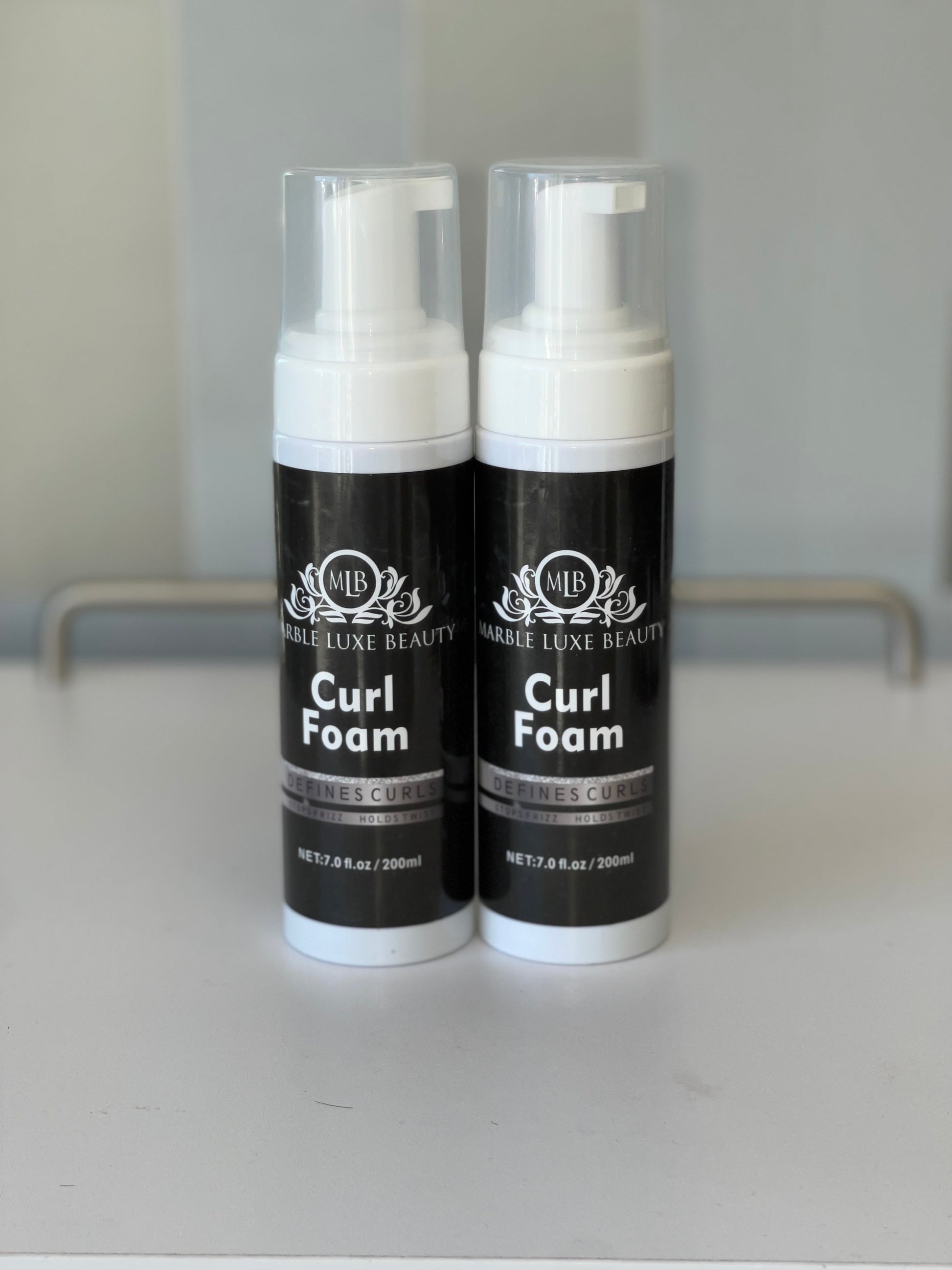 MLB CURL STYLING FOAM SHOP MARBLE LUXE BEAUTY