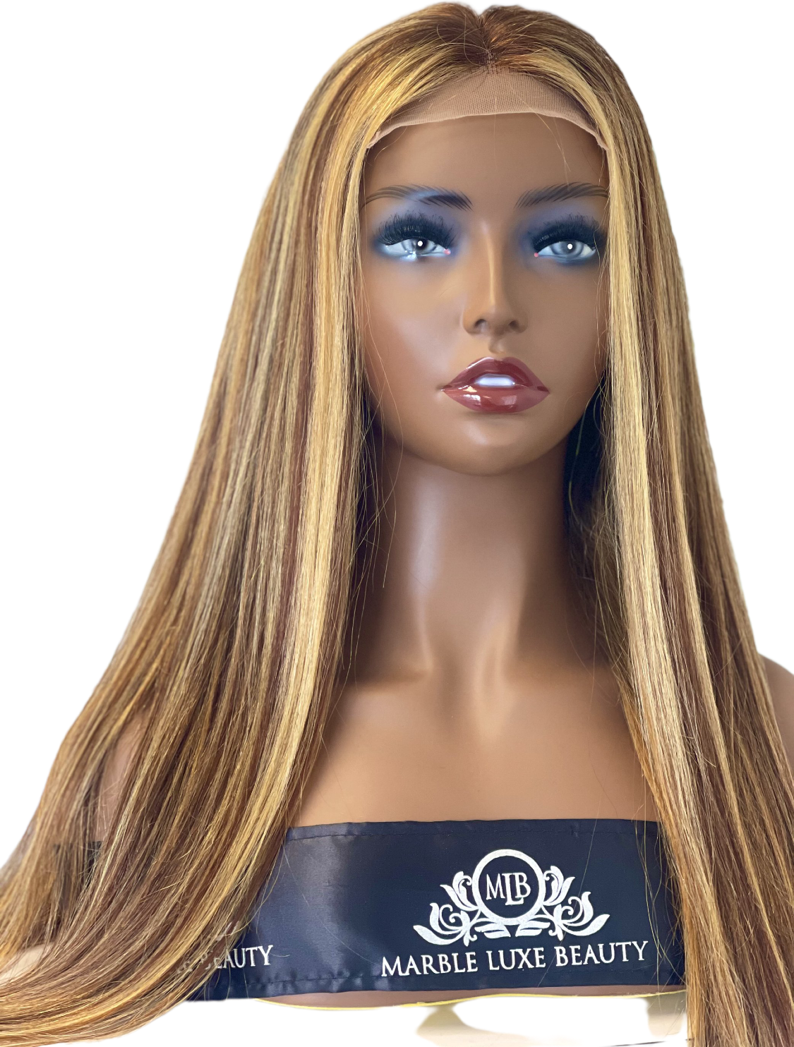 13X4 HIGHLIGHT STRAIGHT WIG - (HD LACE)