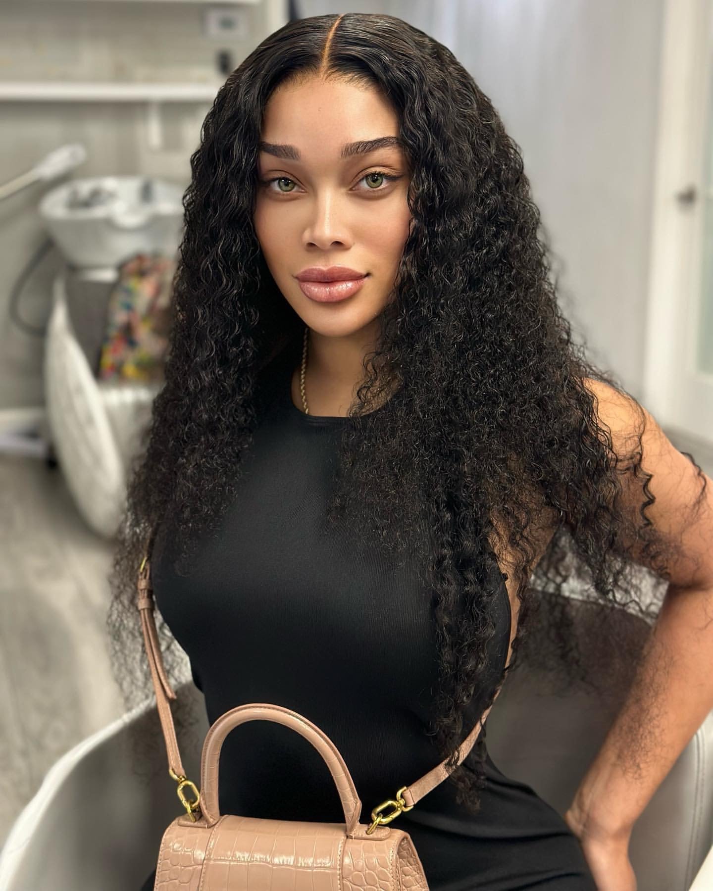 NEW! 13X6 HD LACE FRONTAL WIG - DEEP CURLY (200% DENSITY)