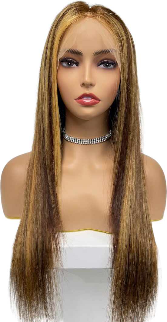 13X4 HIGHLIGHT STRAIGHT WIG - (HD LACE)