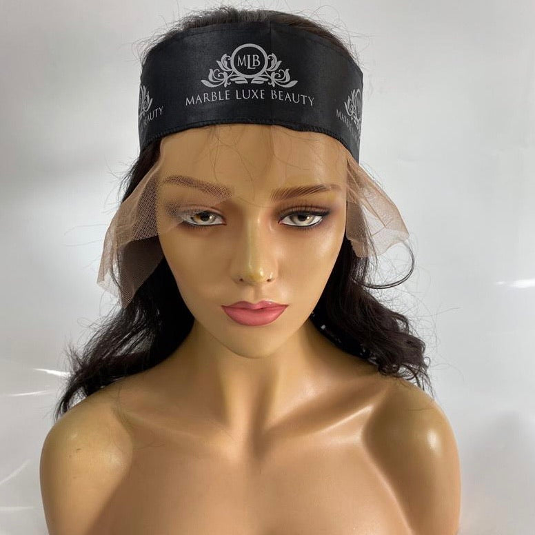 MLB SATIN HEAD BAND SHOP MARBLE LUXE BEAUTY