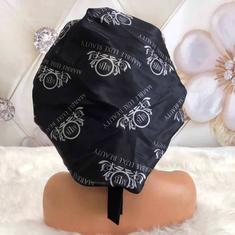 MLB HEADBAND BONNET (LARGE)/ BABY BONNET SHOP MARBLE LUXE BEAUTY