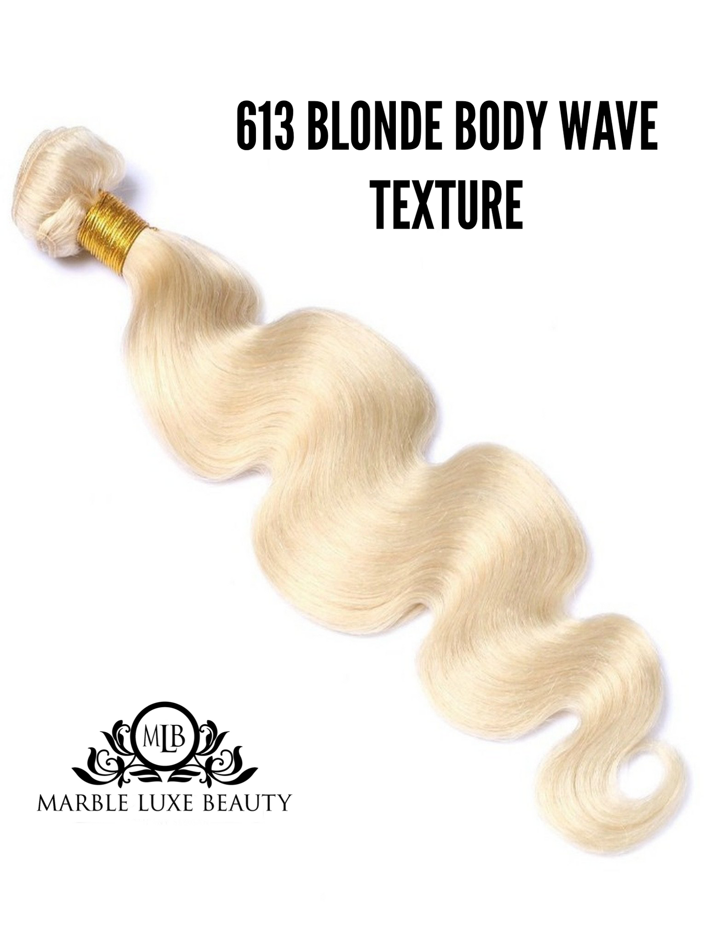 #613 LUXE BLONDE (BODY WAVE) - SINGLE BUNDLE