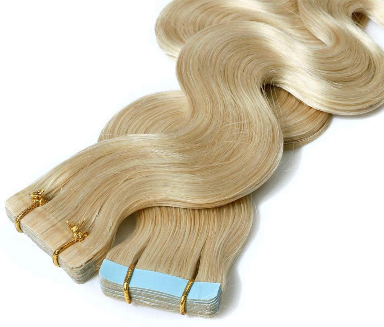 #613 LUXE BLONDE TAPE IN EXTENSION - BODYWAVE (40 PIECES = 1 PACK)
