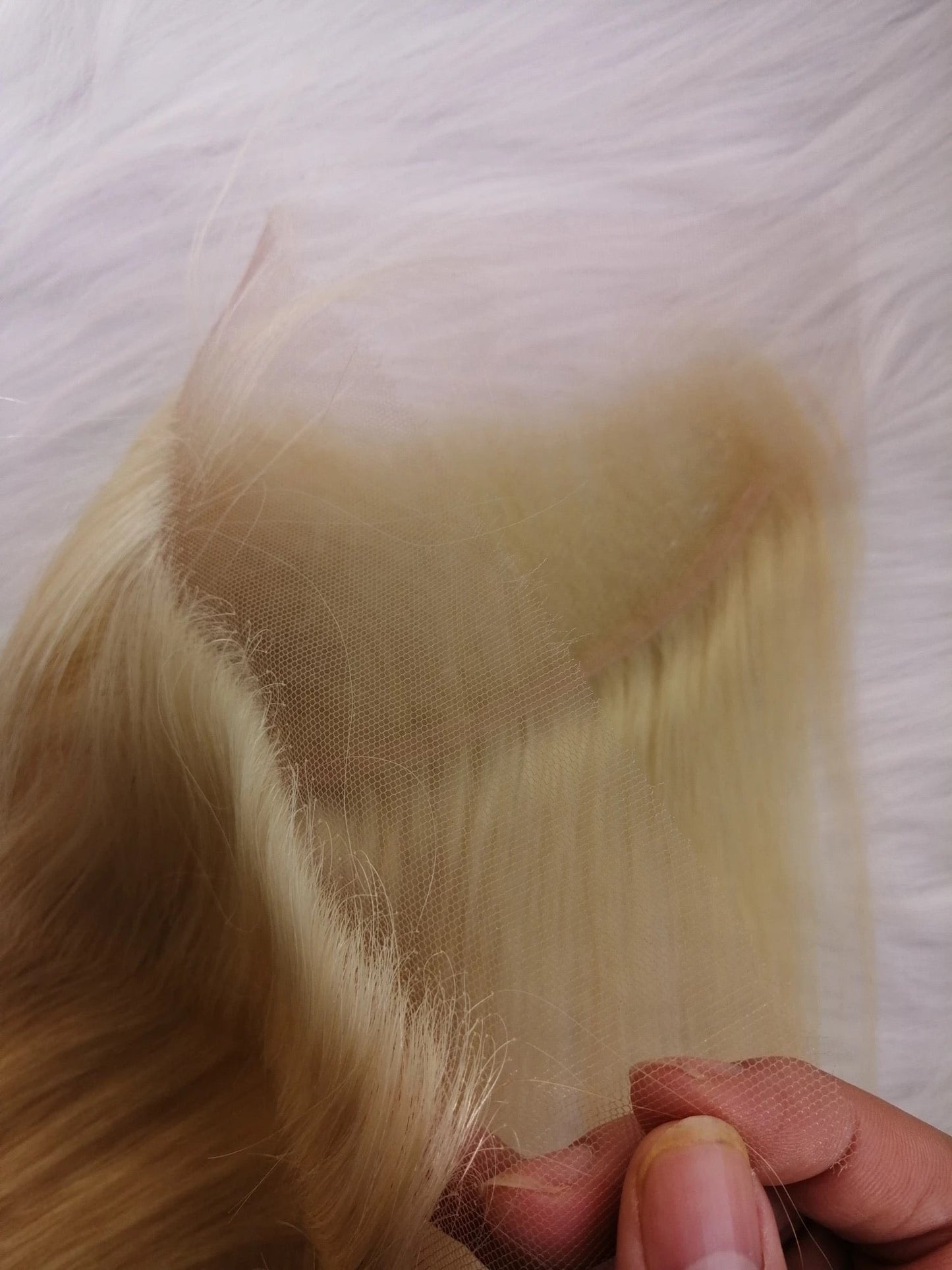 #613 LUXE BLONDE FRONTAL - STRAIGHT (HD LACE) SHOP MARBLE LUXE BEAUTY