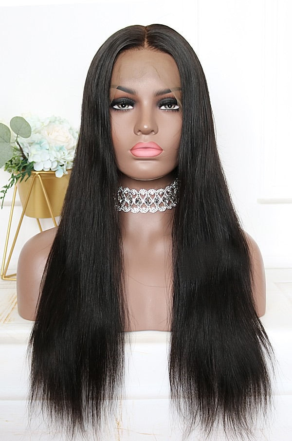 13X4 STRAIGHT LACE FRONTAL WIG (HD LACE) - 200% DENSITY SHOP MARBLE LUXE BEAUTY