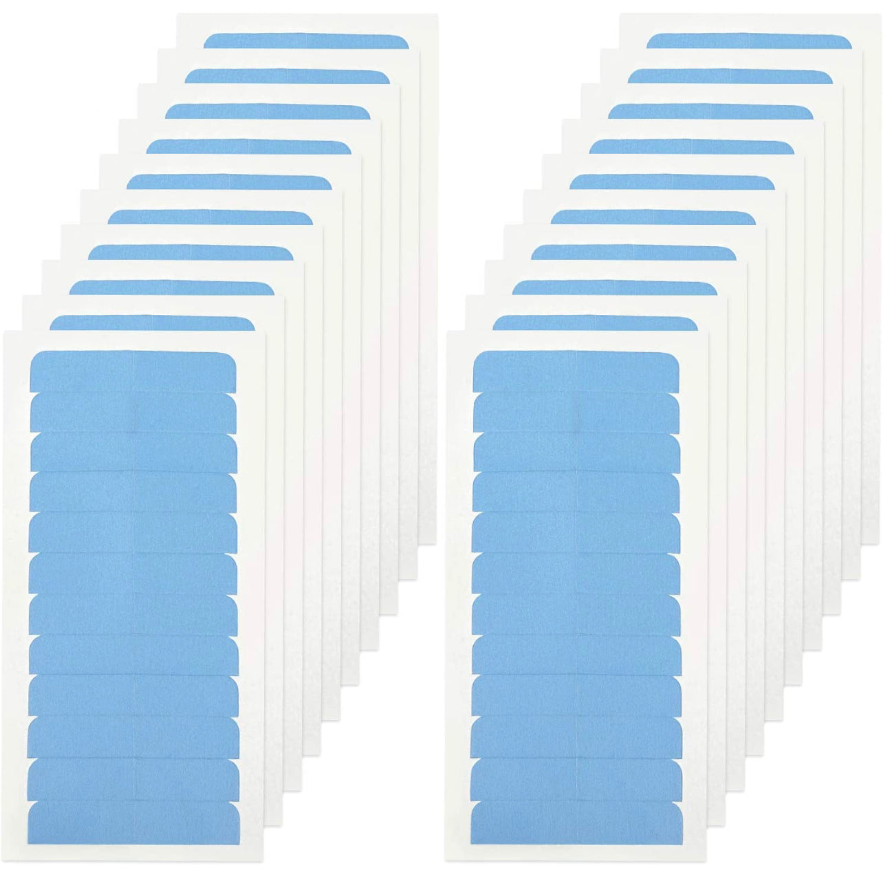 TAPE INS EXTENSION DOUBLE SIDED REPLACEMENT TABS (2 Packs of 5 sheets = 120 pieces)