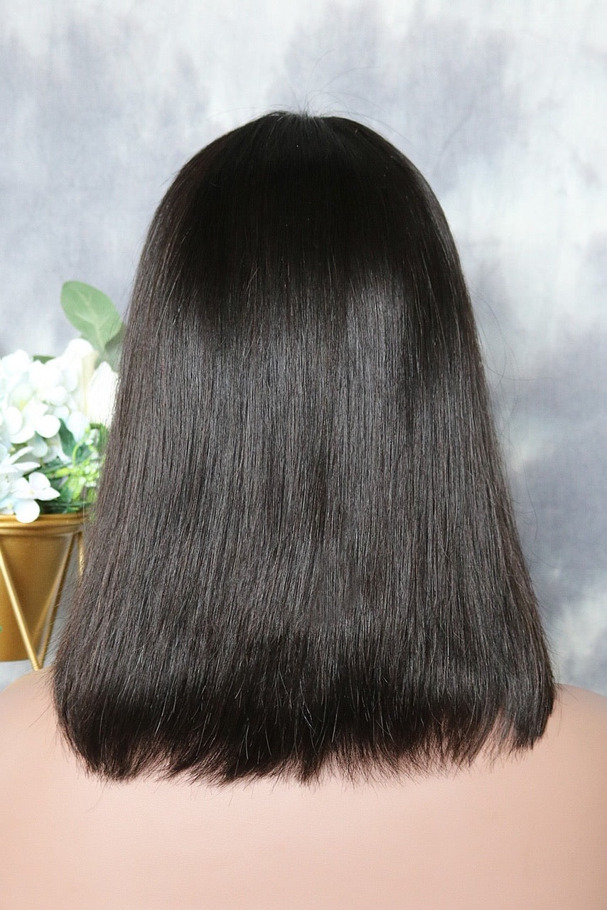 13X4 LACE FRONT BOB WIG (TRANSPARENT LACE) SHOP MARBLE LUXE BEAUTY