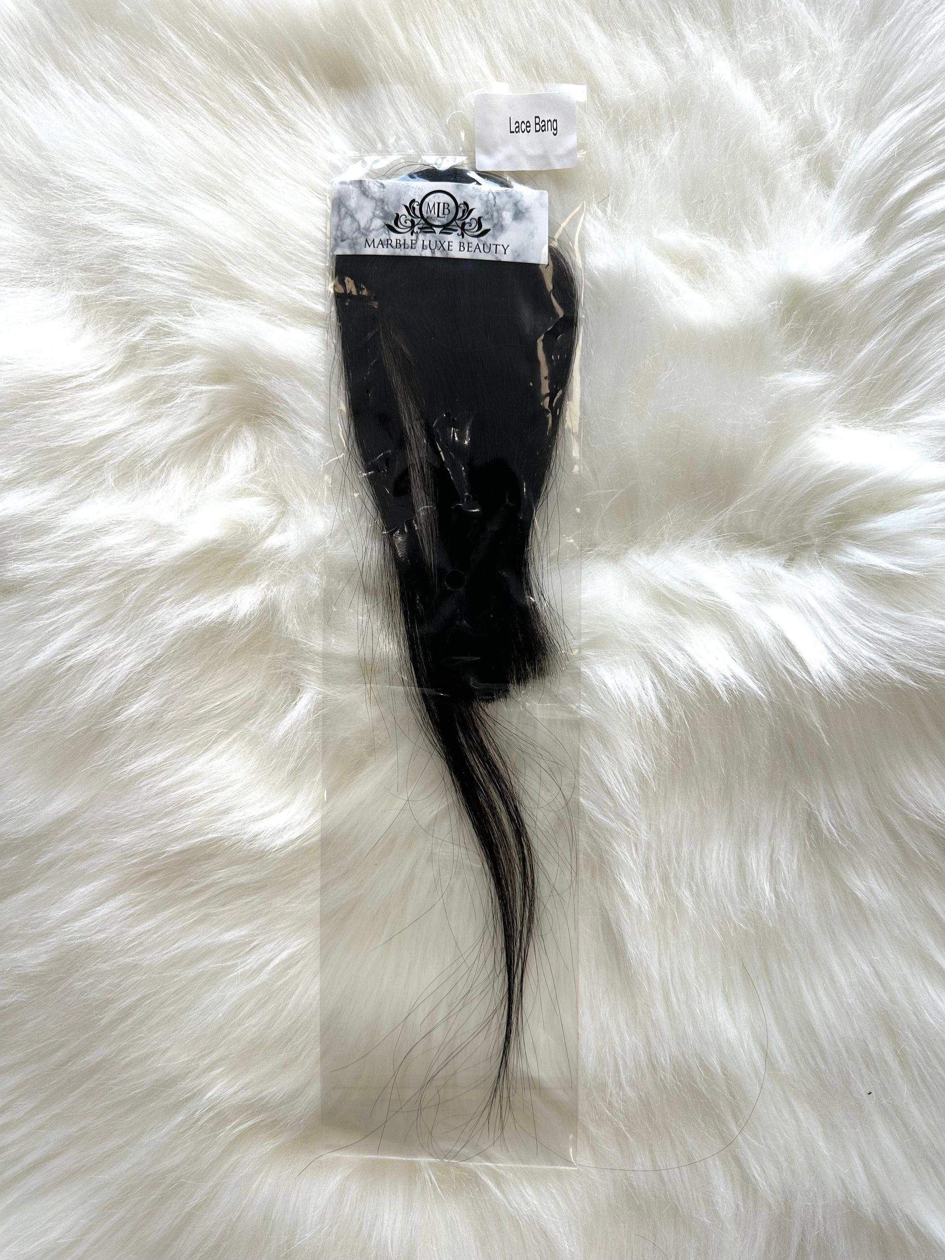 NEW! MLB HD LACE FRINGE BANG PIECE SHOP MARBLE LUXE BEAUTY