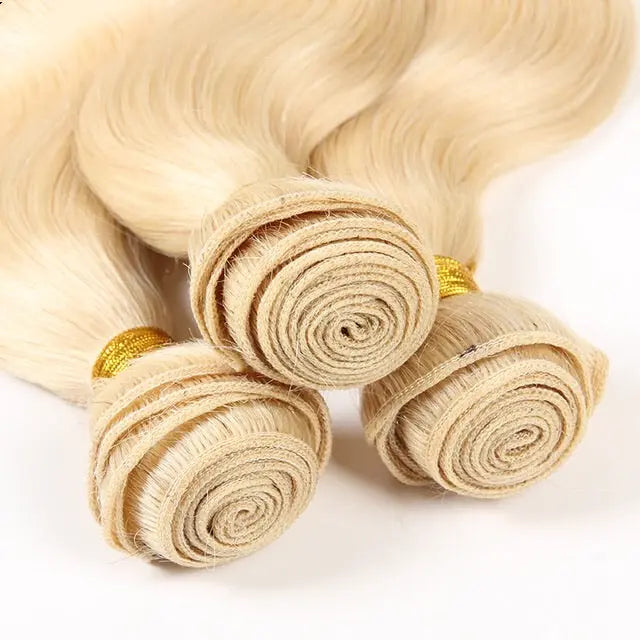 #613 LUXE BLONDE (BODY WAVE) - SINGLE BUNDLE SHOP MARBLE LUXE BEAUTY