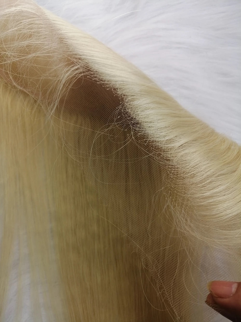#613 LUXE BLONDE FRONTAL - STRAIGHT (HD LACE) SHOP MARBLE LUXE BEAUTY