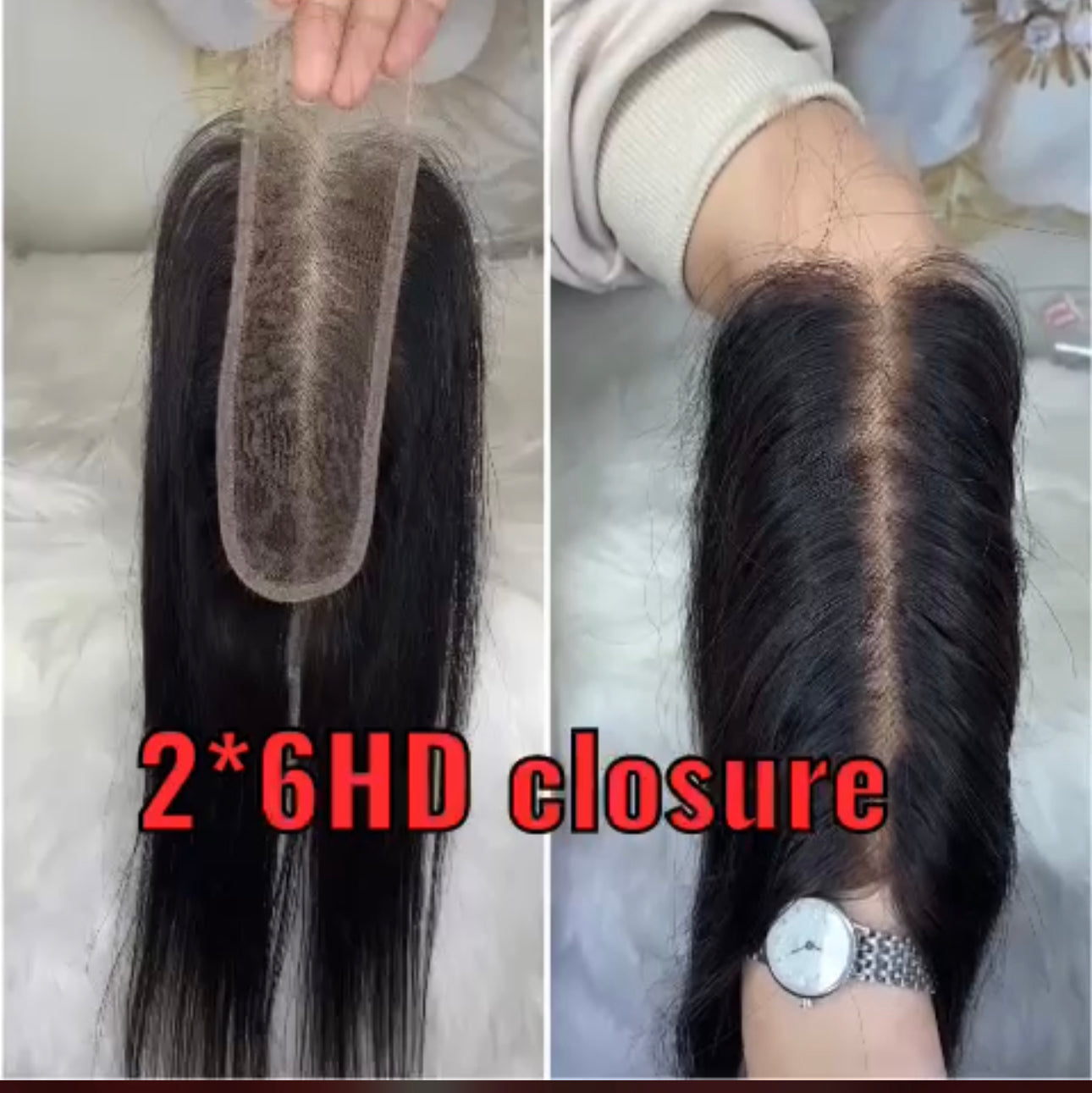 NEW! 2X6 HD CLOSURE (STRAIGHT) SHOP MARBLE LUXE BEAUTY