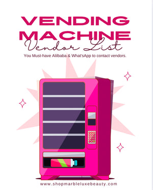 ULTIMATE VENDING MACHINE VENDOR LIST