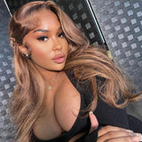 13X4 HIGHLIGHT OMBRE WIG - BODY WAVE (HD LACE)