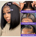 MLB HD LACE CLOSURE WIG  - STRAIGHT