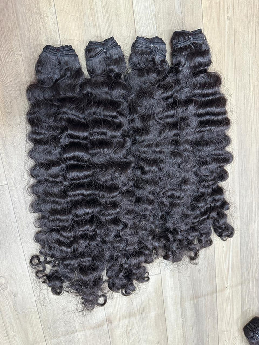 RAW BURMESE BUNDLE - CURLY (SINGLE BUNDLE)