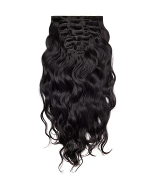 INVISIBLE CLIP-INS EXTENSIONS - BODY WAVE (8 PIECES = 1 PACK)
