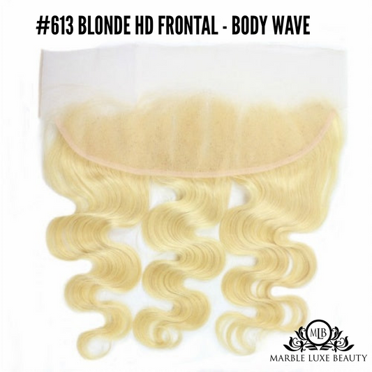#613 LUXE BLONDE FRONTAL - BODY WAVE (HD LACE)