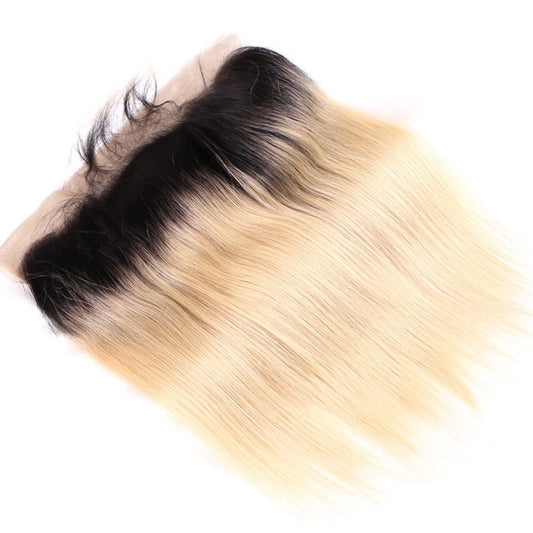 #613 LUXE BLONDE – 1B ROOTS FRONTAL (STRAIGHT)