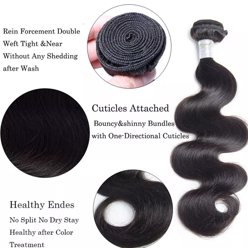 4 BUNDLE DEAL – BRAZILIAN (BODY WAVE)