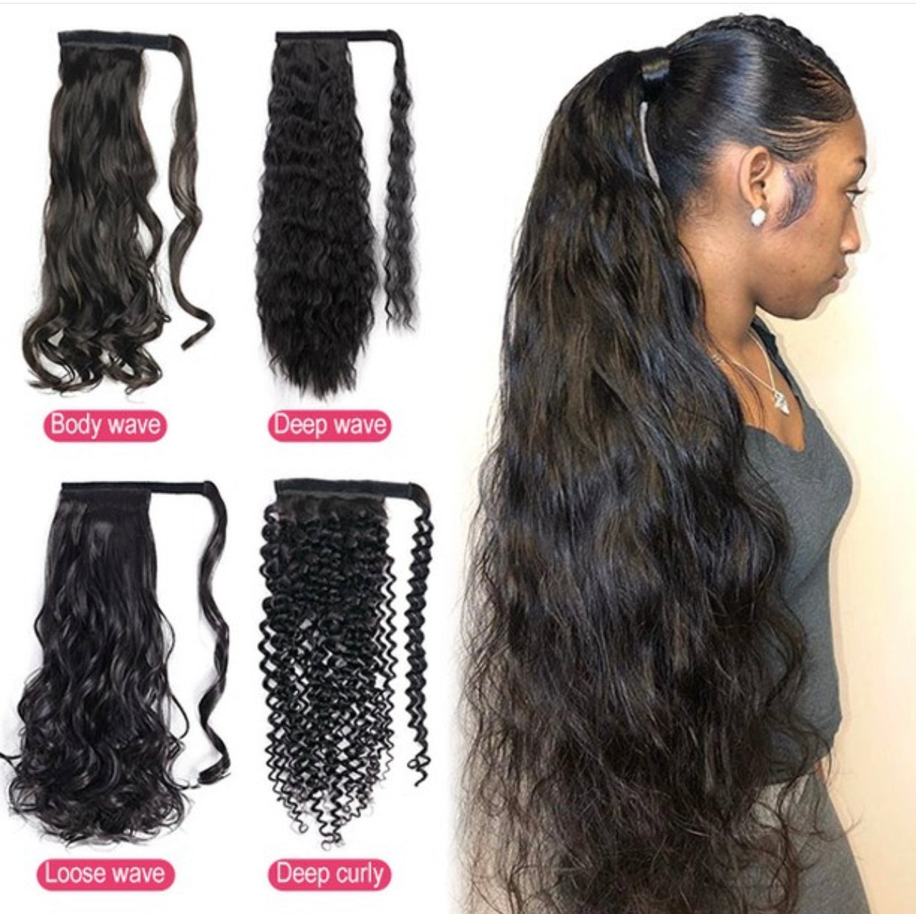 CURLY PONYTAIL