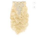 #613 LUXE BLONDE CLIP-IN EXTENSIONS - BODY WAVE
