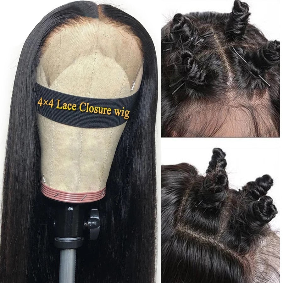 MLB HD LACE CLOSURE WIG  - STRAIGHT (200% DENSITY)