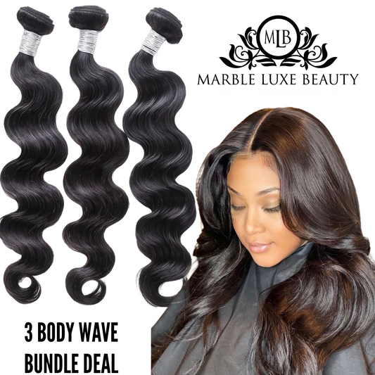 3 BUNDLE DEAL – BRAZILIAN (BODY WAVE)