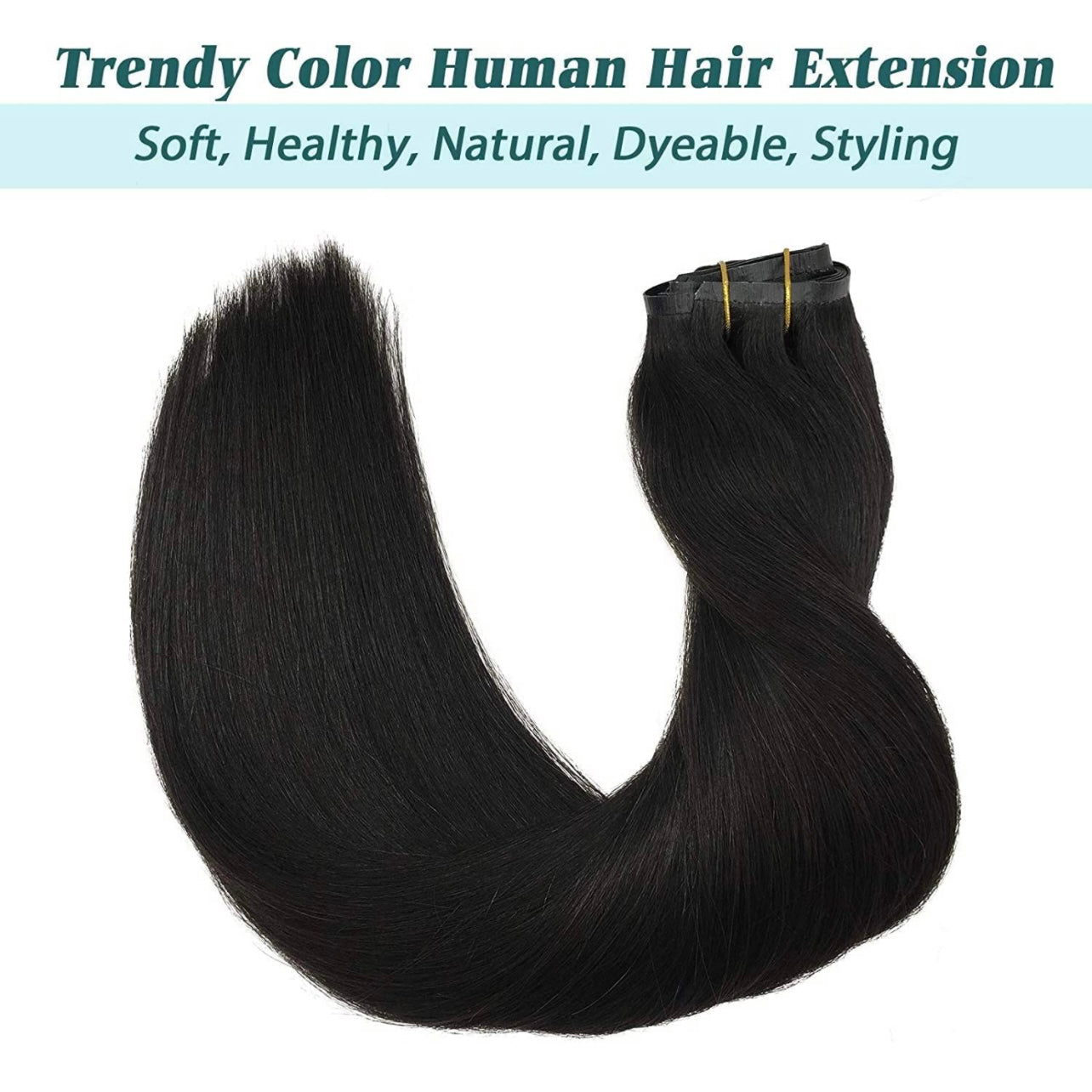 SEAMLESS CLIP-INS EXTENSIONS - STRAIGHT (7 PIECES = 1 PACK)