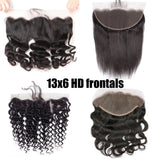 NEW! 13X6 HD LACE FRONTAL - (ALL TEXTURES)