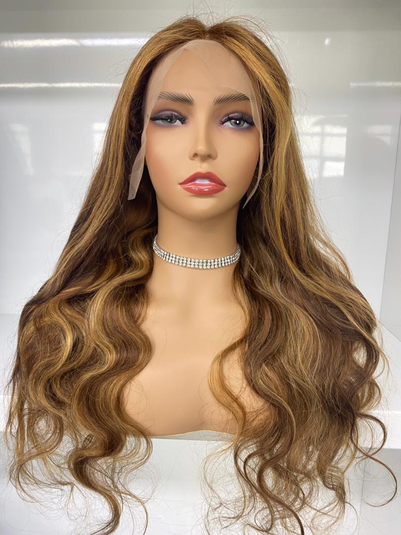 13X4 HIGHLIGHT OMBRE WIG - BODY WAVE (HD LACE)