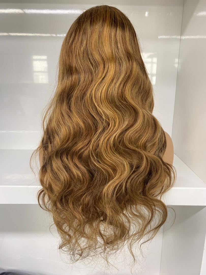 13X4 HIGHLIGHT OMBRE WIG - BODY WAVE (HD LACE)