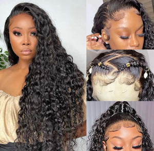 NEW! 13X6 HD LACE FRONTAL WIG - WATER WAVE (200% DENSITY)