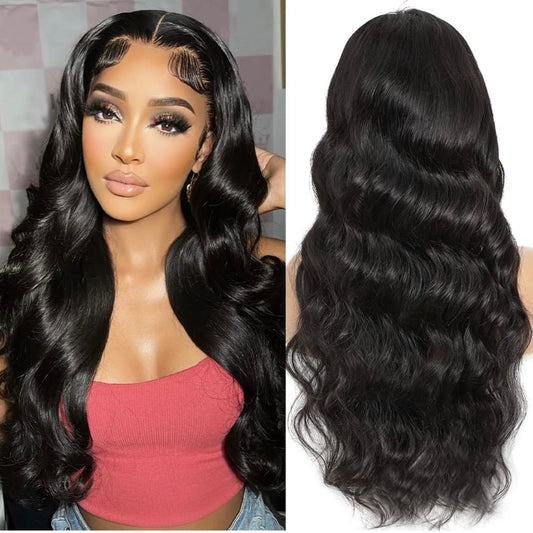 MLB HD LACE CLOSURE WIG  - BODY WAVE (200% DENSITY)