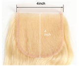 #613 5X5 LUXE BLONDE CLOSURE - BODY WAVE (HD LACE)